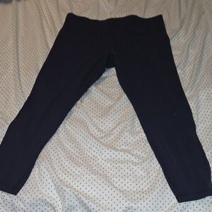 Athleta Ultra High Rise Elation Tight Navy Blue